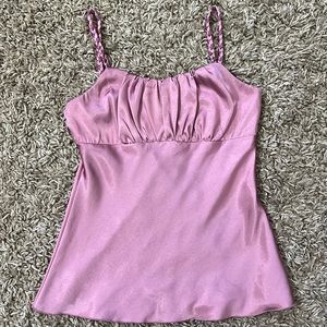 Silk Rose Pink Tank Top size Small women’s
